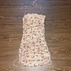 Princess Polly Leopard Butterfly Print Mini Dress